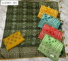 Lucky 101 By Kalpatru Silk Georgette Bandhej Printed Sarees Orders in india